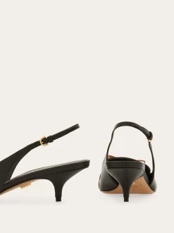 Slingback with bow mini bow detail - Women