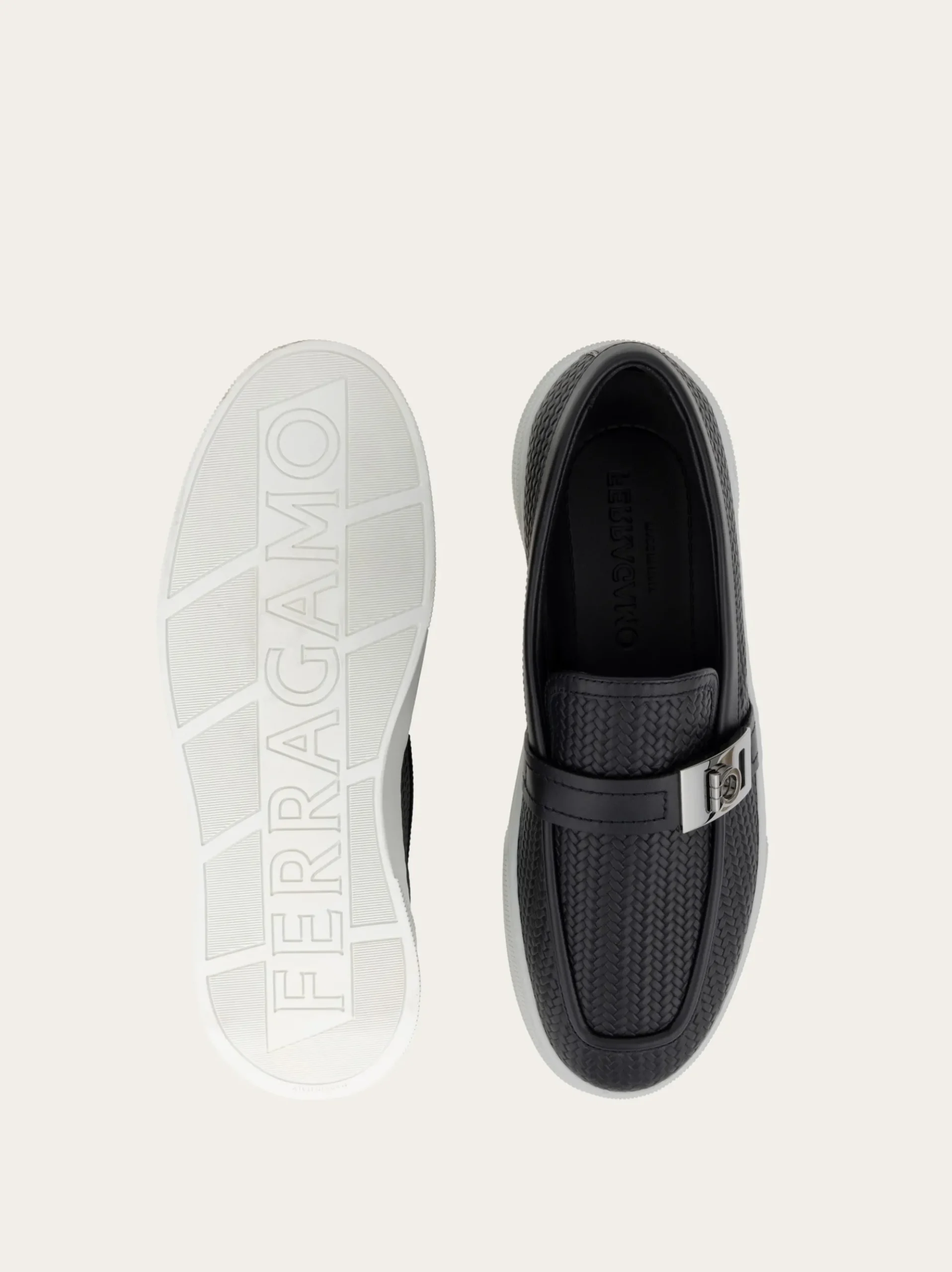 Sneaker loafer with hug buckle - Men