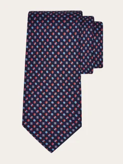 Sport print silk tie - Men