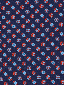 Sport print silk tie - Men