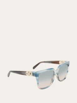 Square frame sunglasses - Women