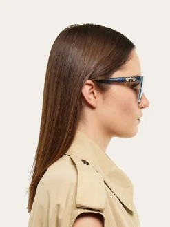 Square frame sunglasses - Women