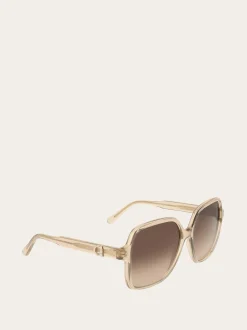Square frame sunglasses - Women