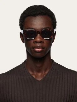 Square frame sunglasses - Men