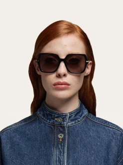 Square frame sunglasses - Women