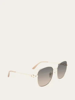 Square frame sunglasses - Women
