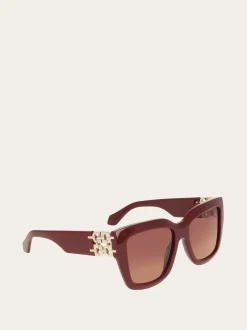 Square frame sunglasses - Women