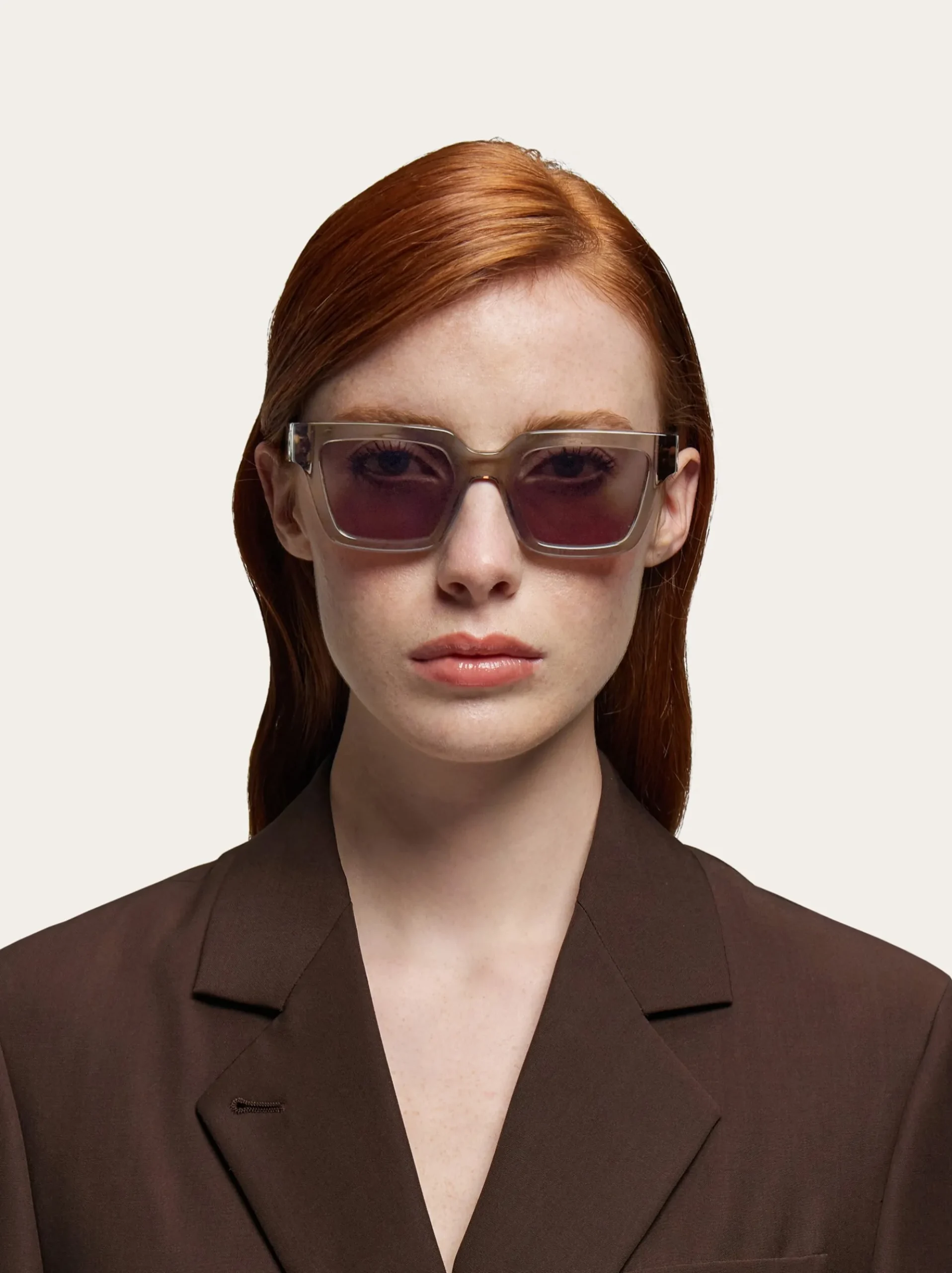 Square frame sunglasses - Men