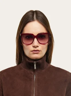 Square frame sunglasses - Women