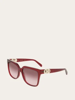 Square frame sunglasses - Women