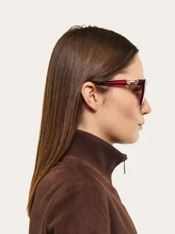 Square frame sunglasses - Women