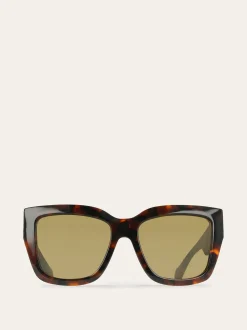 Square frame sunglasses - Women