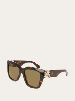 Square frame sunglasses - Women