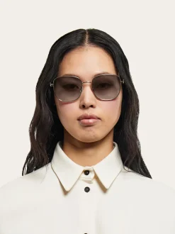 Square frame sunglasses - Women