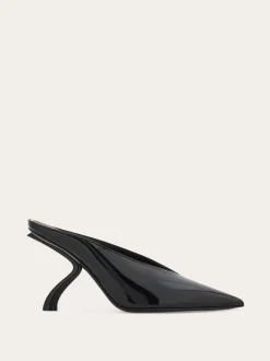 S-shaped heel mule - Women