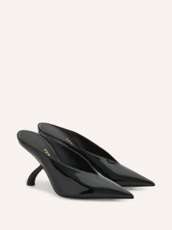 S-shaped heel mule - Women