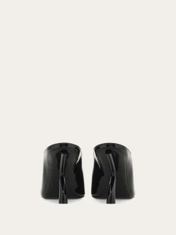 S-shaped heel mule - Women