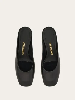 S-shaped heel mule - Women