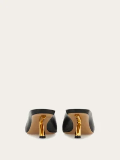 S-shaped heel mule - Women
