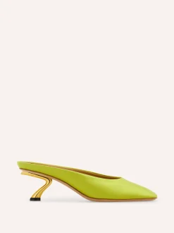 S-shaped heel mule - Women