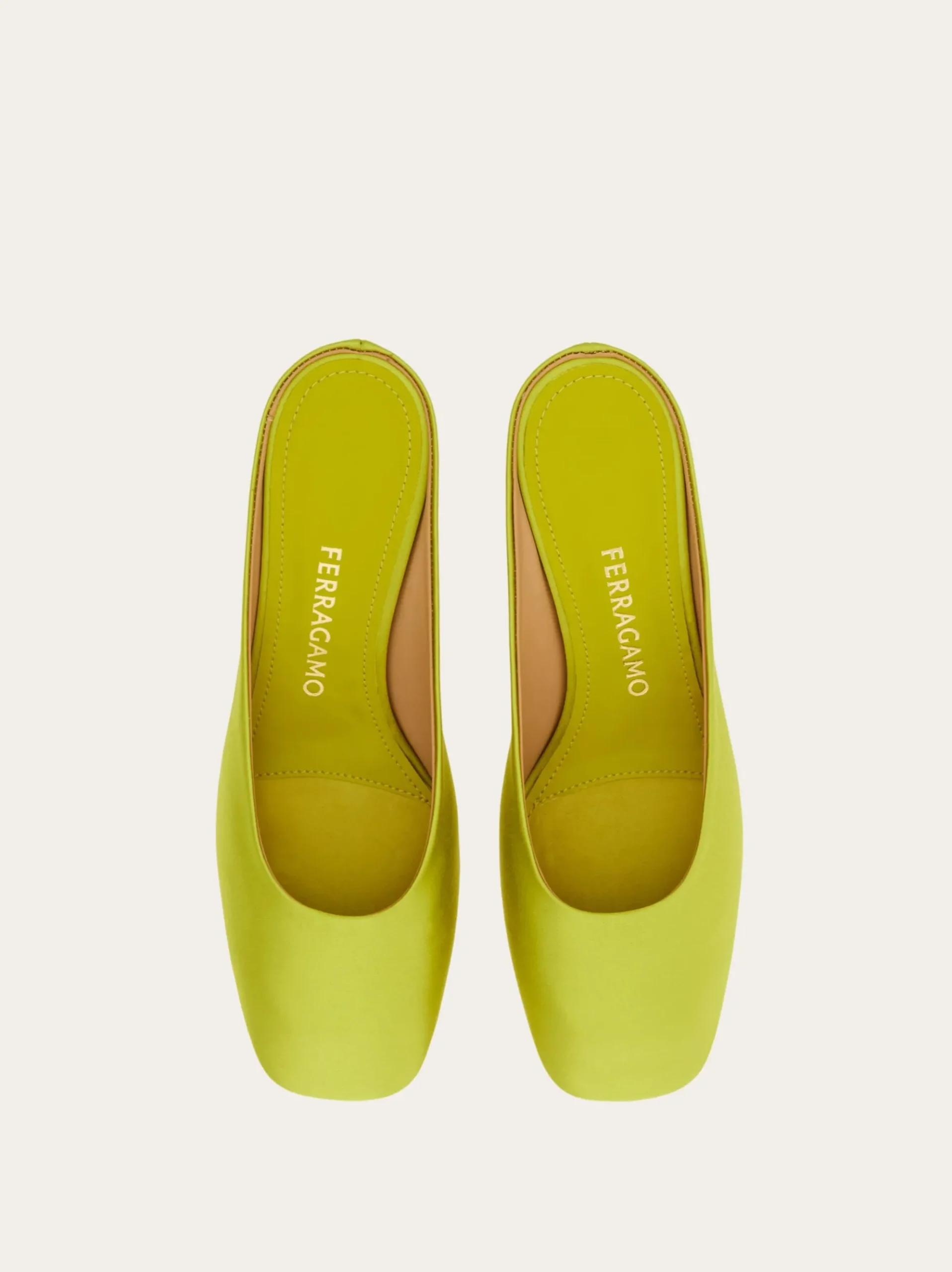 S-shaped heel mule - Women