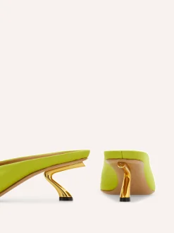S-shaped heel mule - Women