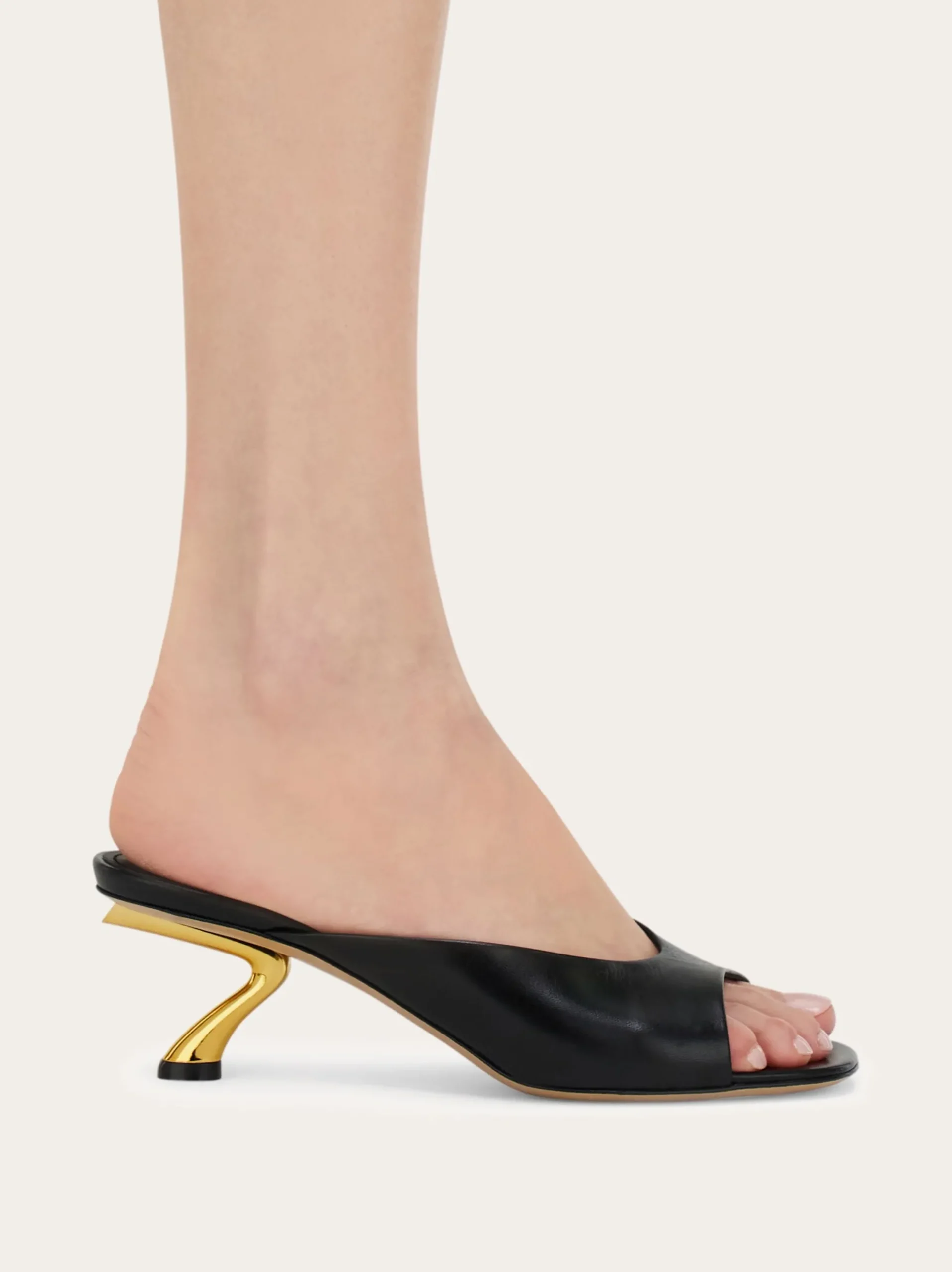 S-shaped heel slide - Women