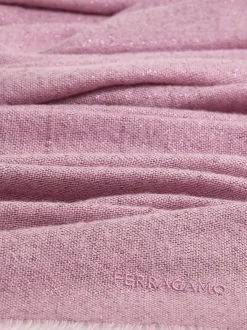 Stole with lurex thread - Women