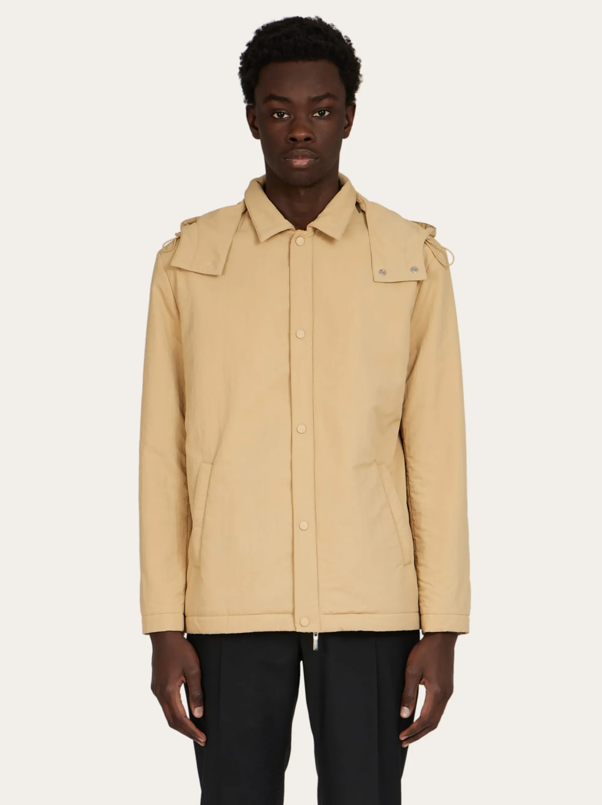 Structured nylon jacket - Men