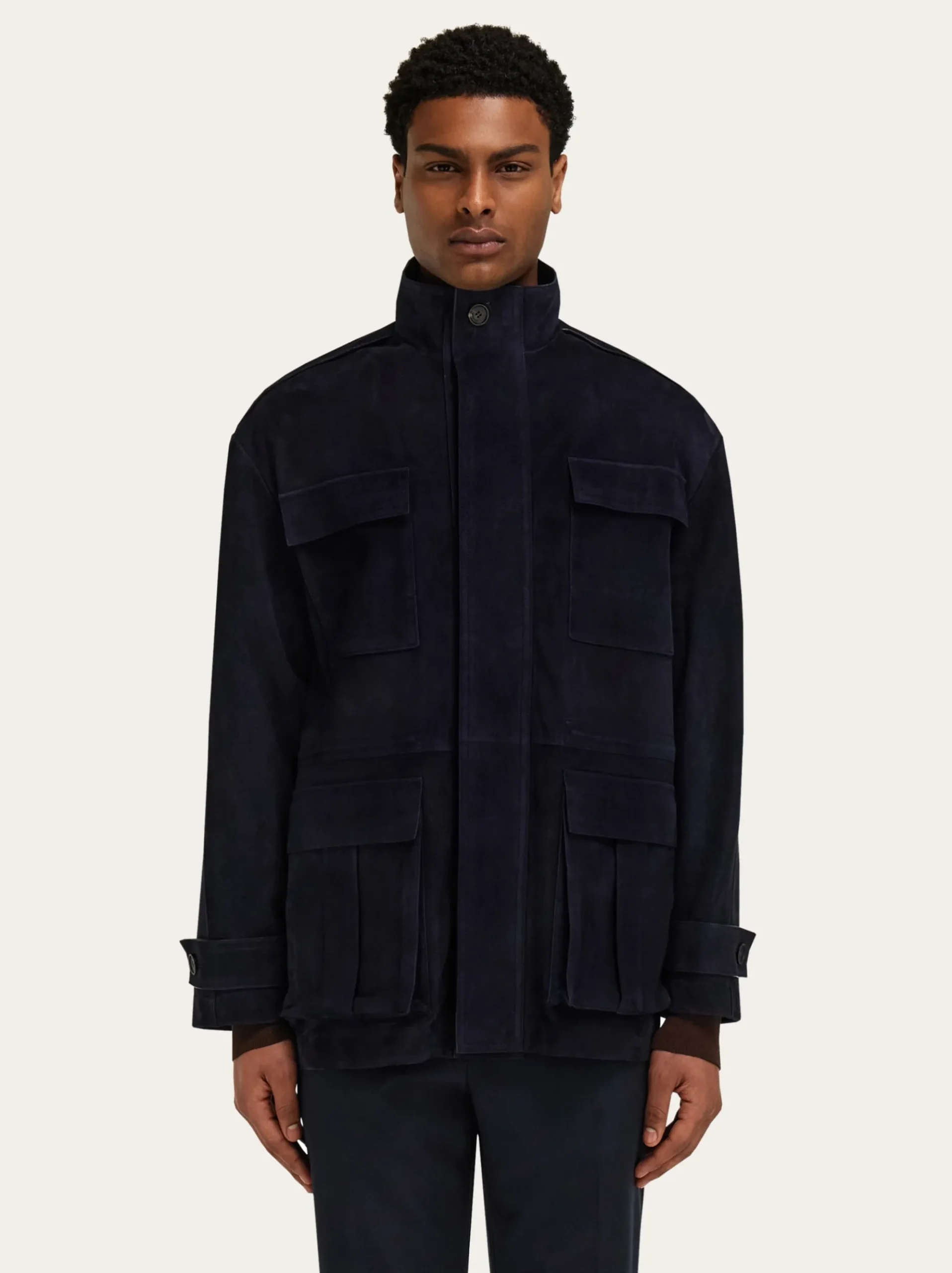 Suede blouson - Men