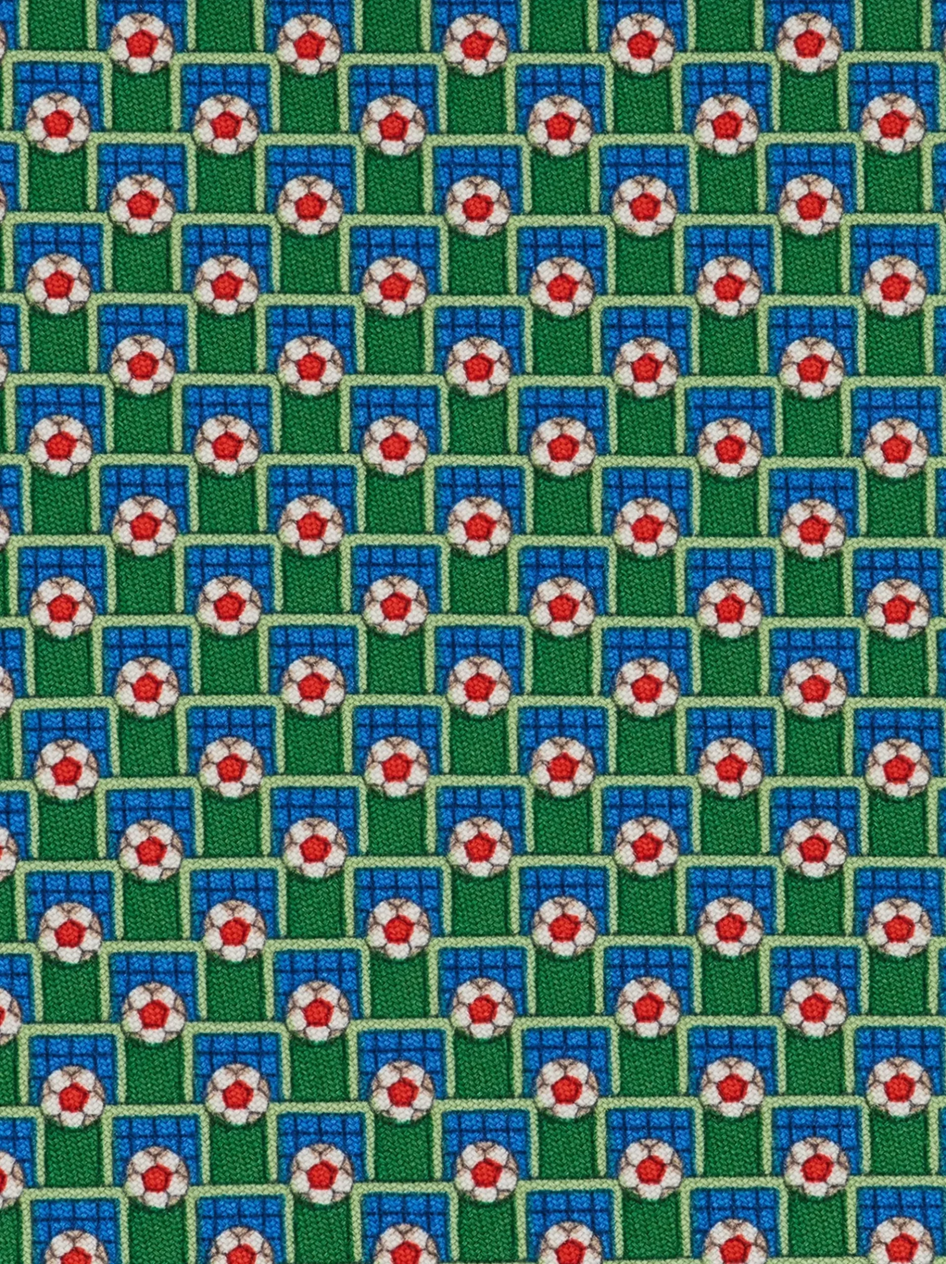 Tournament print silk tie - Men