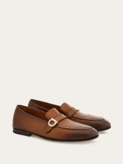 Tramezza loafer with Gancini ornament - Men