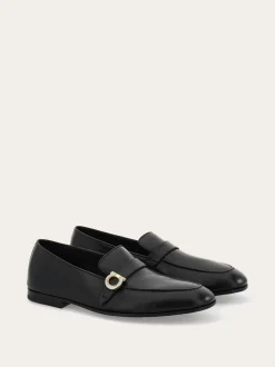 Tramezza loafer with Gancini ornament - Men