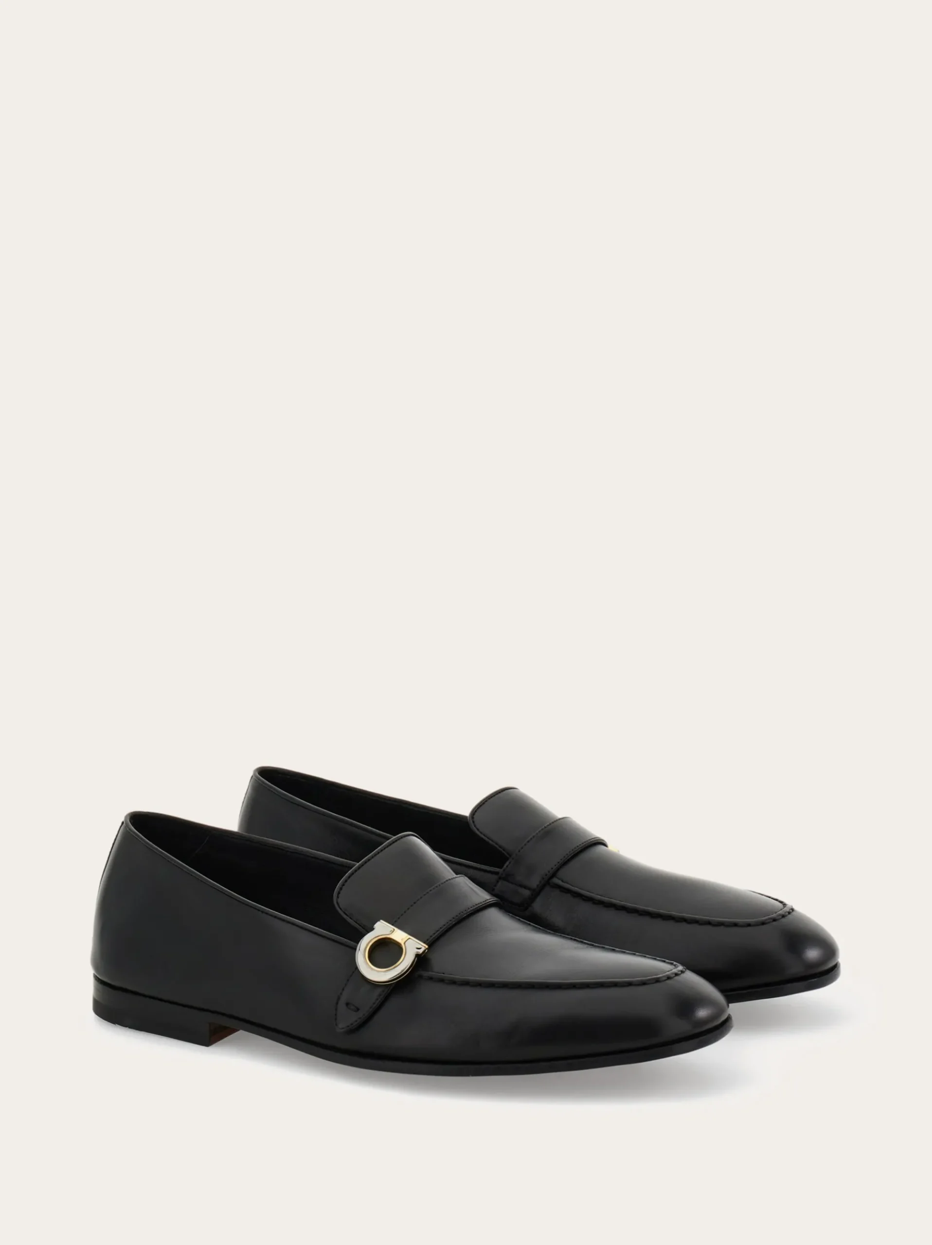 Tramezza loafer with Gancini ornament - Men