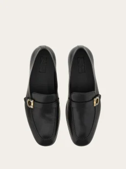 Tramezza loafer with Gancini ornament - Men
