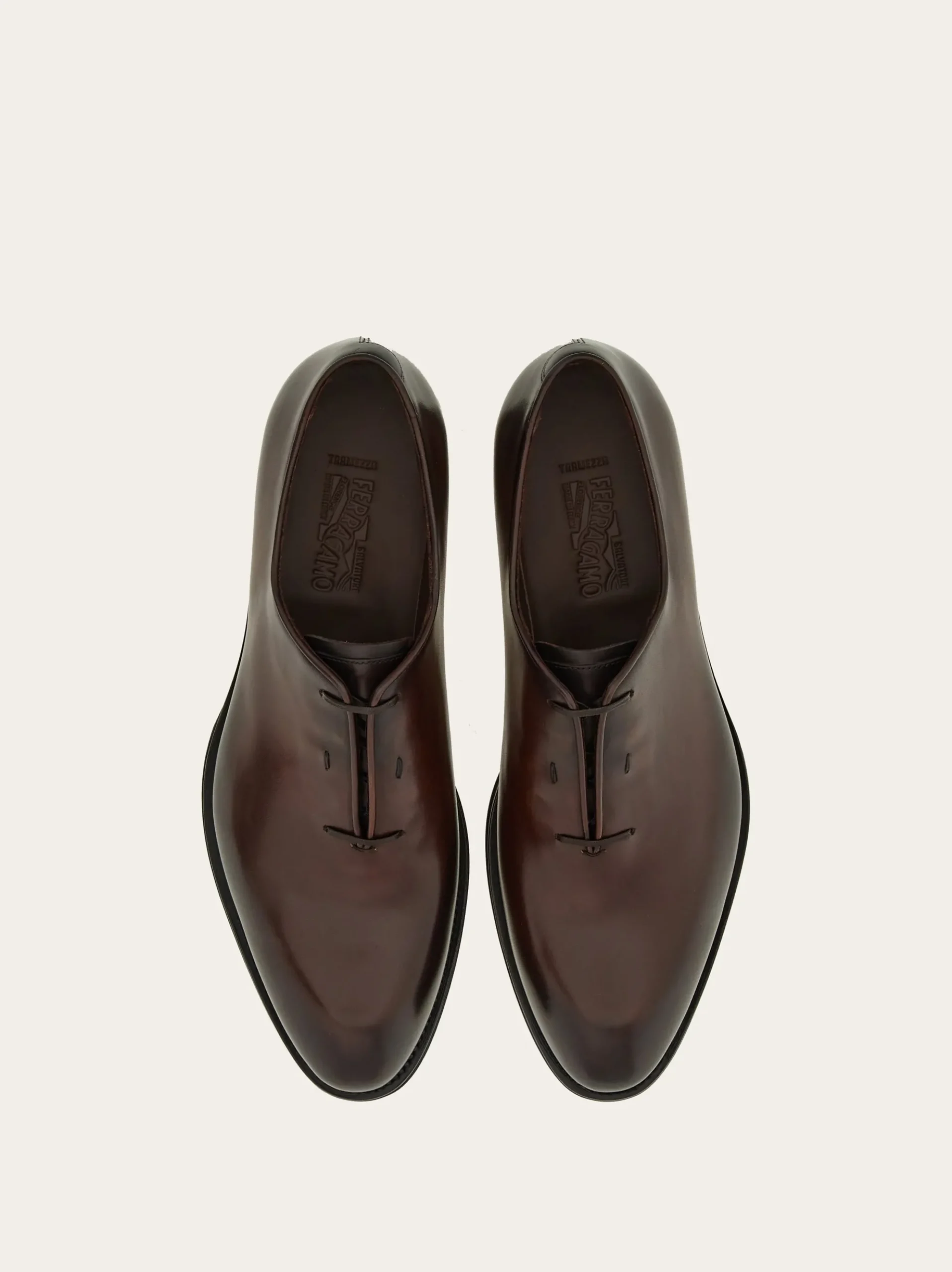 Tramezza Oxford with covered laces - Men