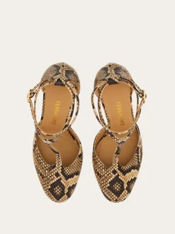 T-strap stiletto pump - Women