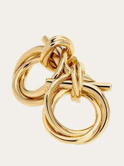 Twisted Gancini earrings (S) - Women