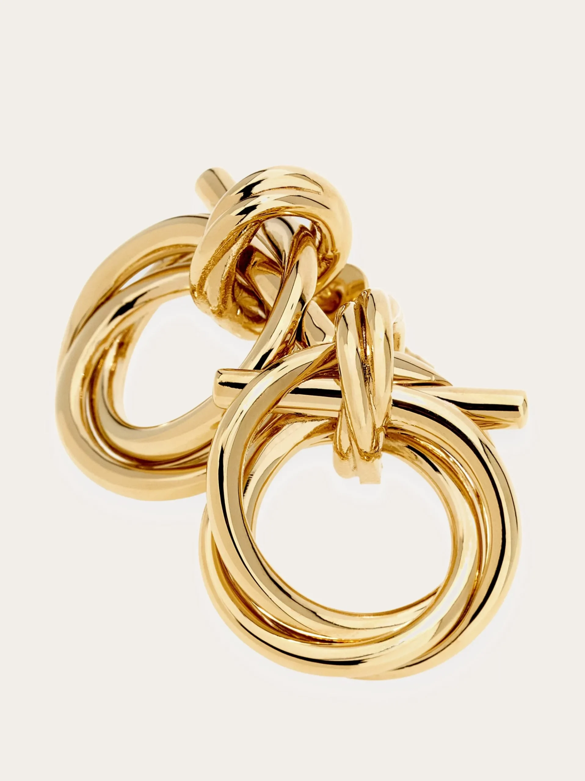 Twisted Gancini earrings (S) - Women