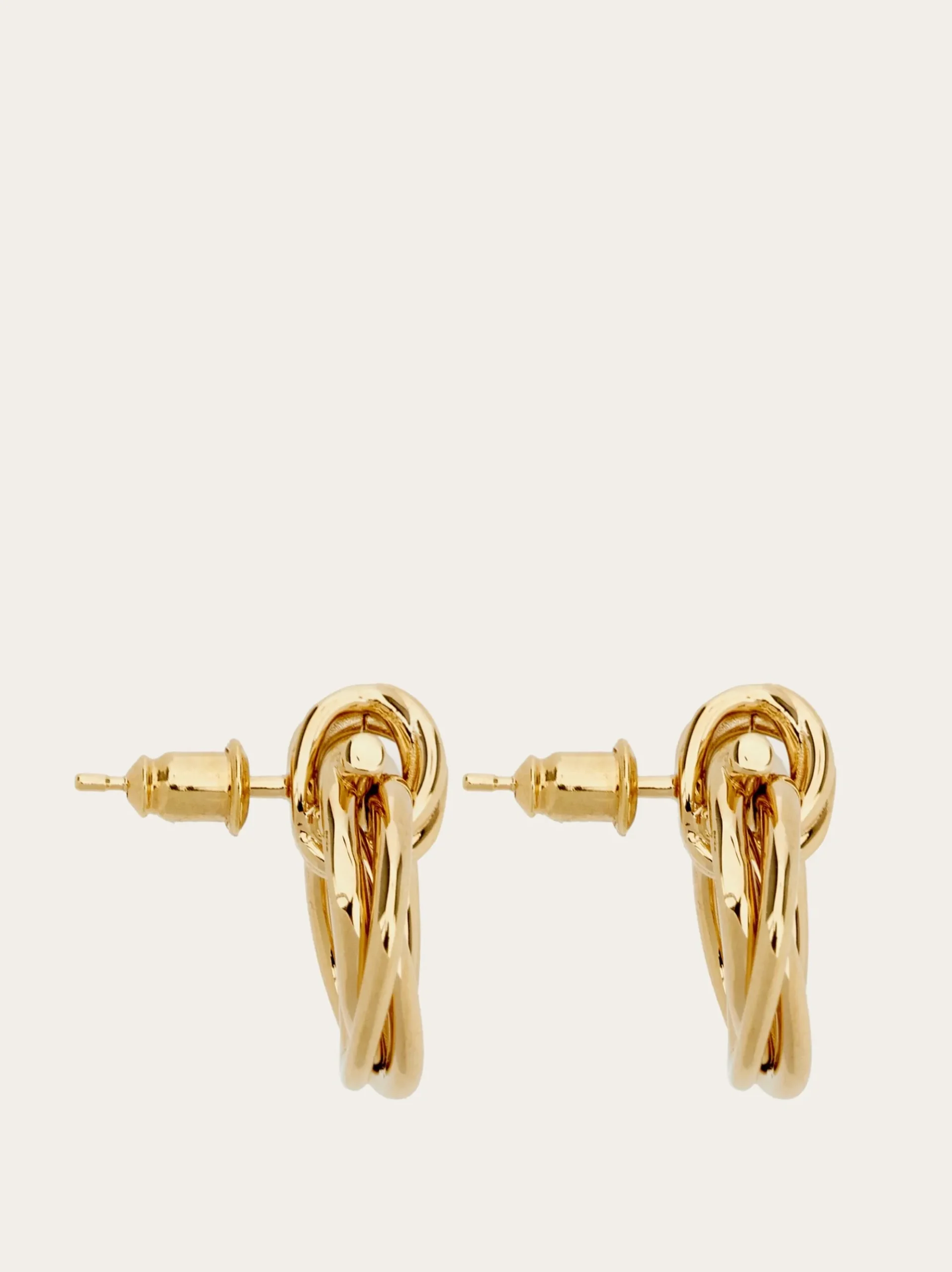 Twisted Gancini earrings (S) - Women