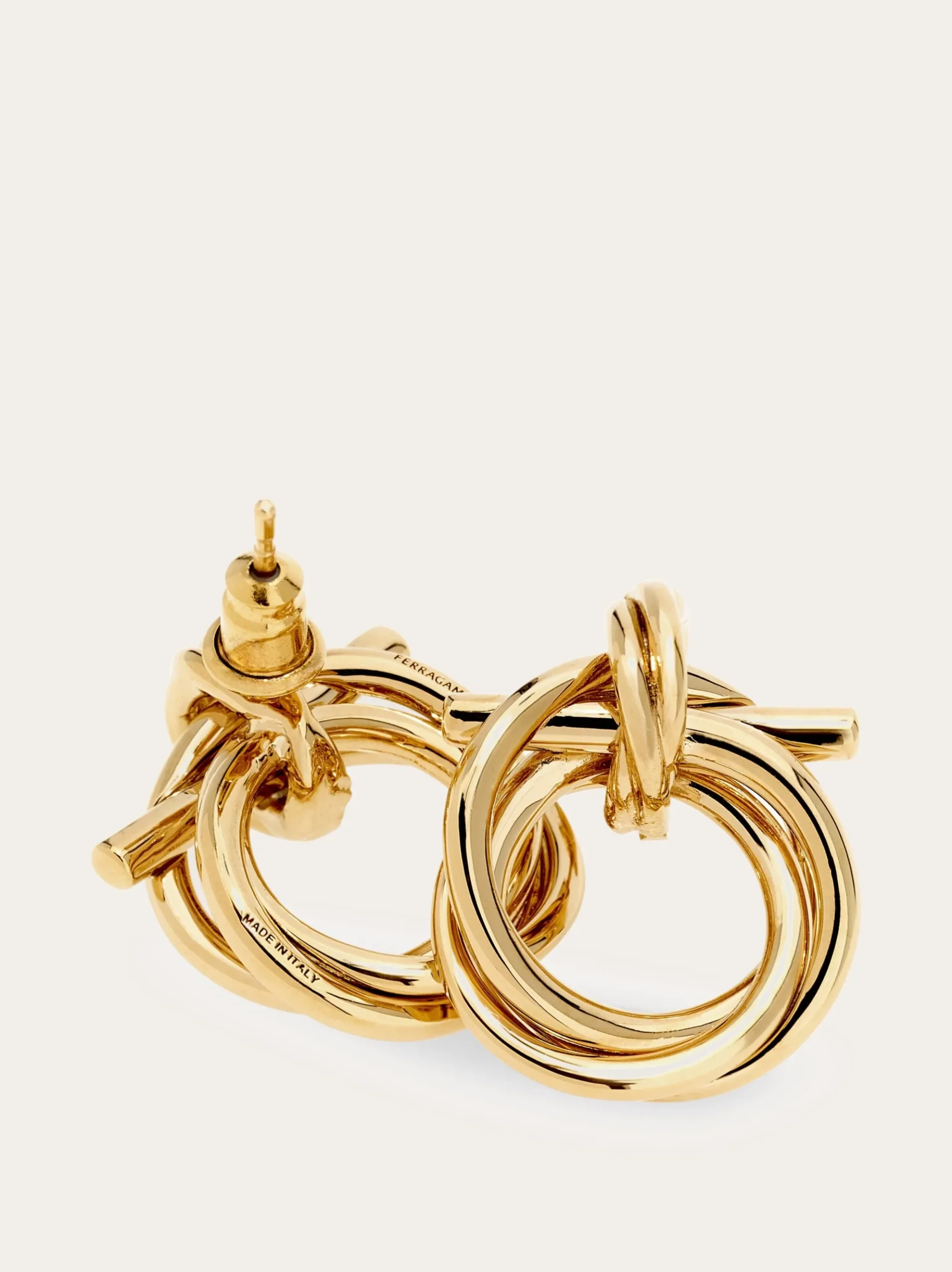 Twisted Gancini earrings (S) - Women