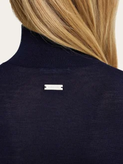 Two tone turtleneck - Women