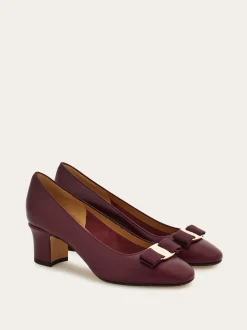 Vara bow block heel pump - Women