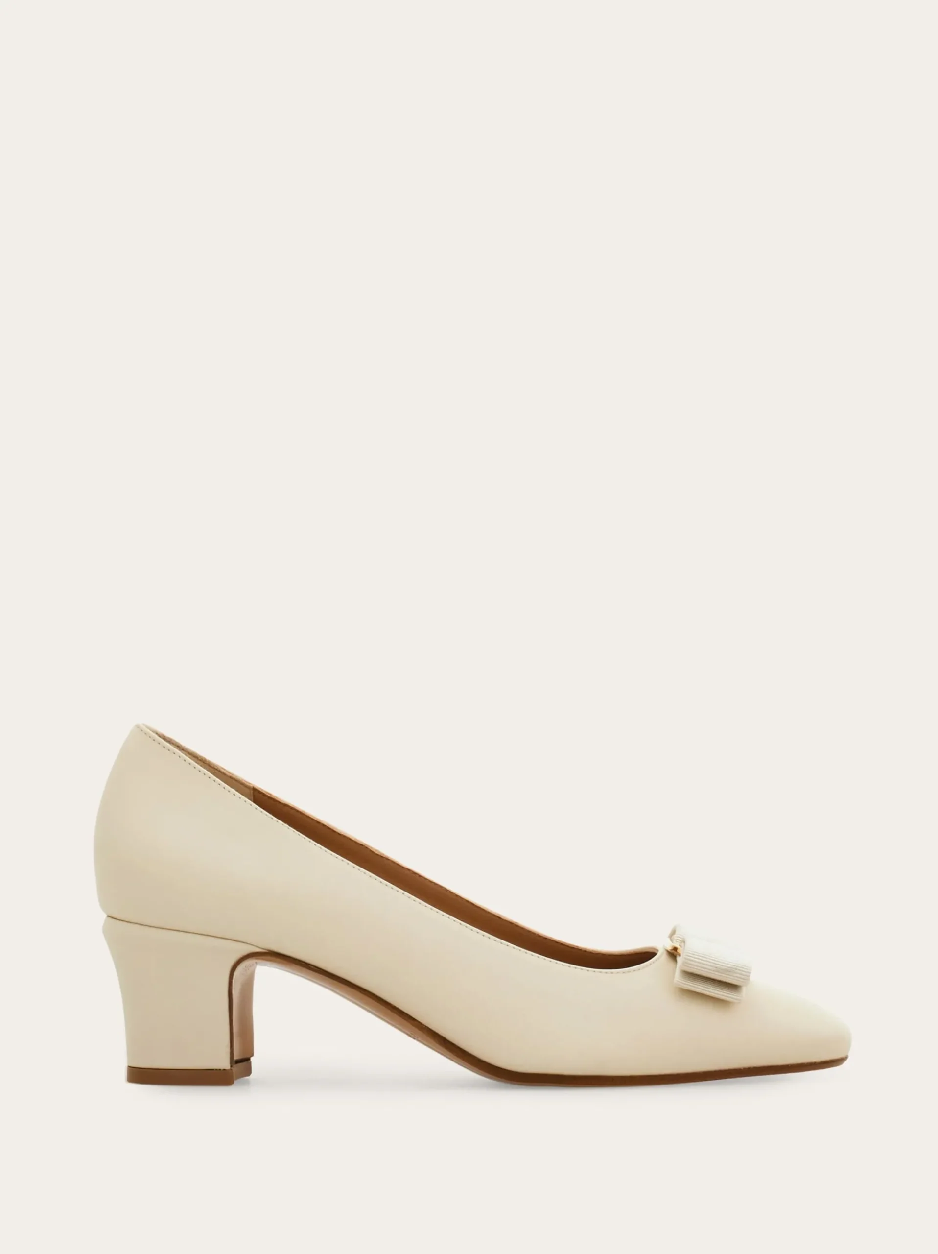 Vara bow block heel pump - Women