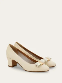 Vara bow block heel pump - Women
