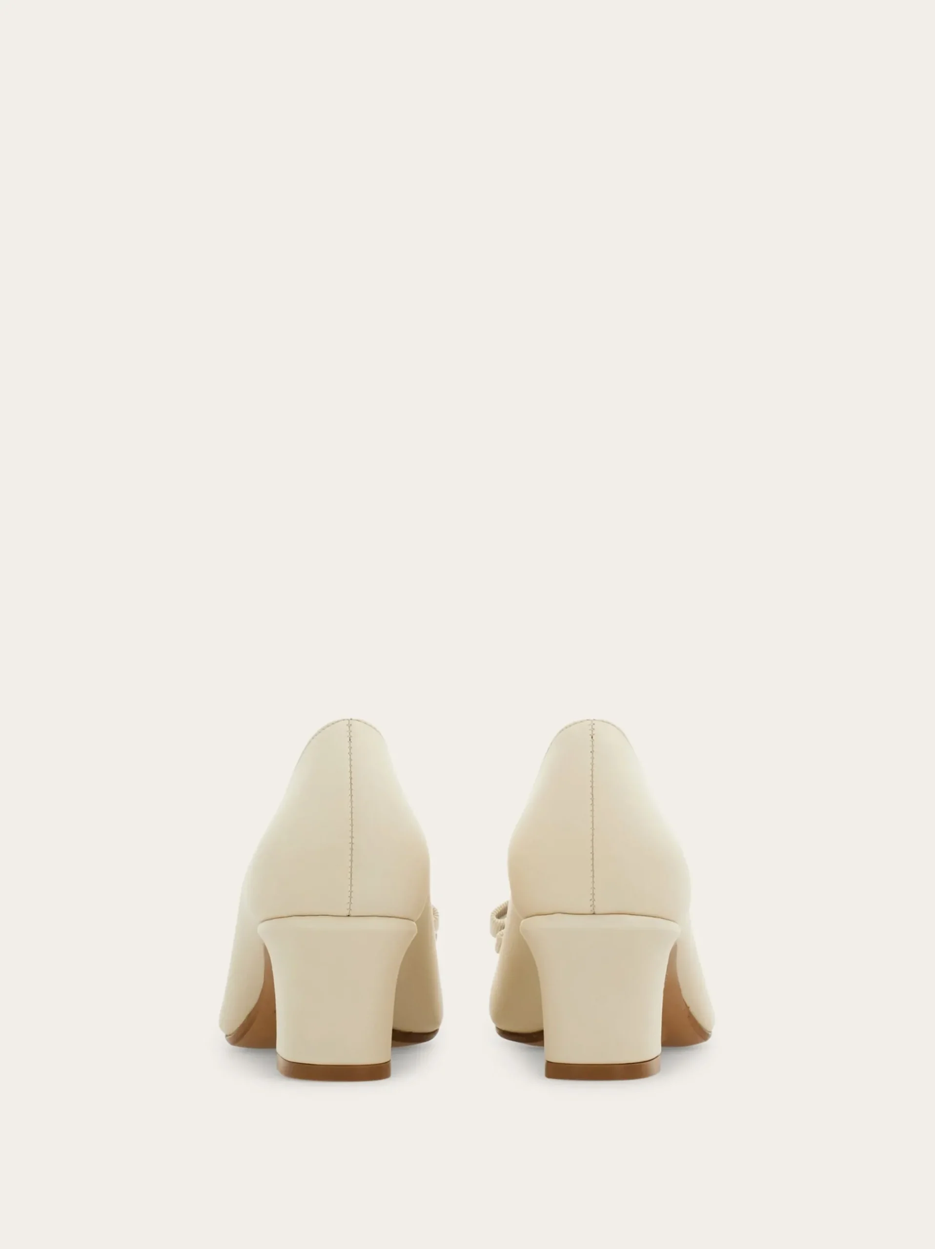 Vara bow block heel pump - Women