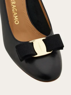 Vara bow block heel pump - Women
