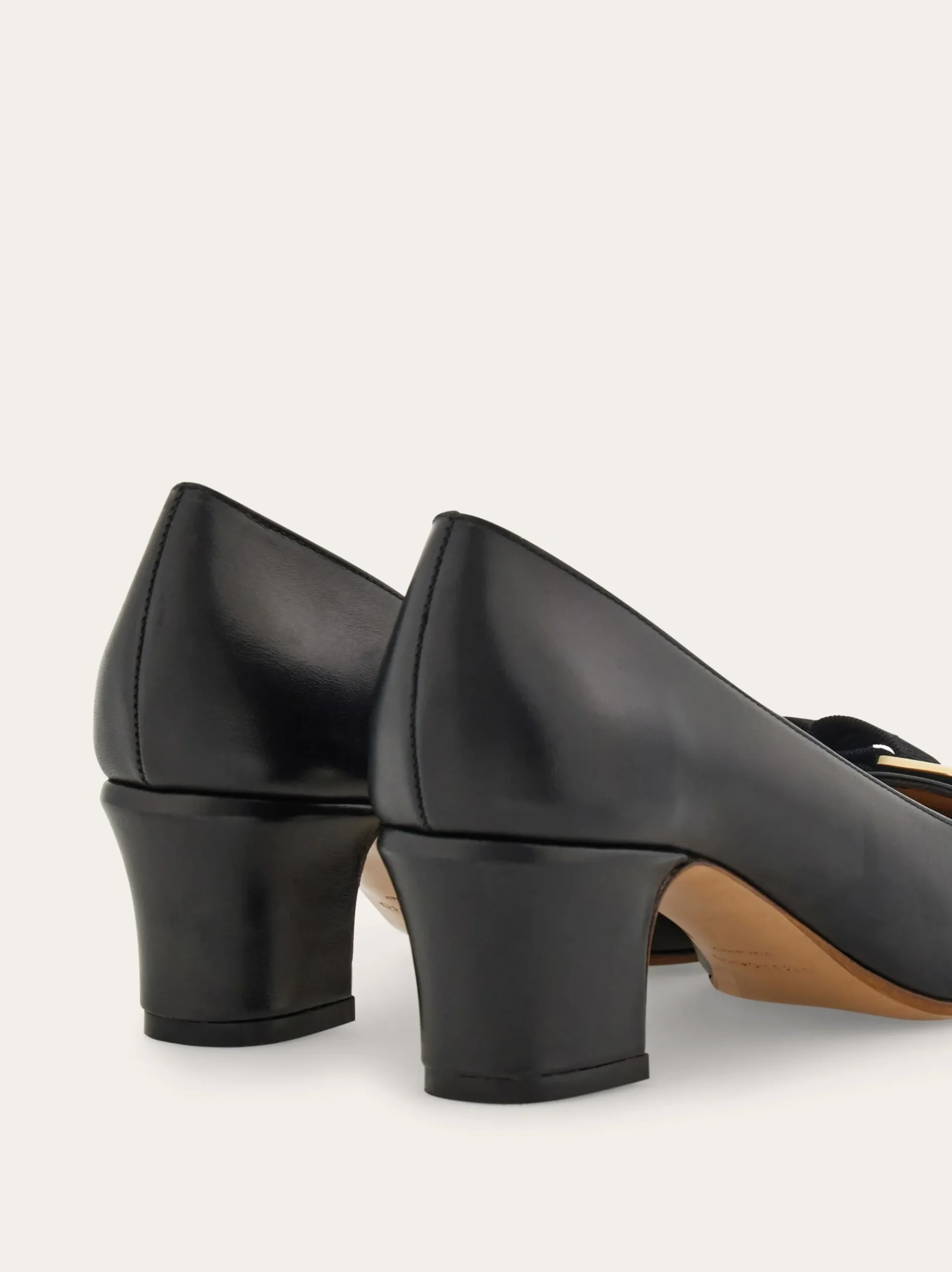 Vara bow block heel pump - Women