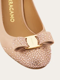 Vara bow pump with crystals - Women