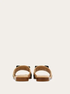 Vara bow quilted slide - Women